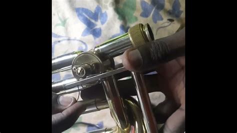 How To Restring A Trombone Trigger Rotor Valve Youtube