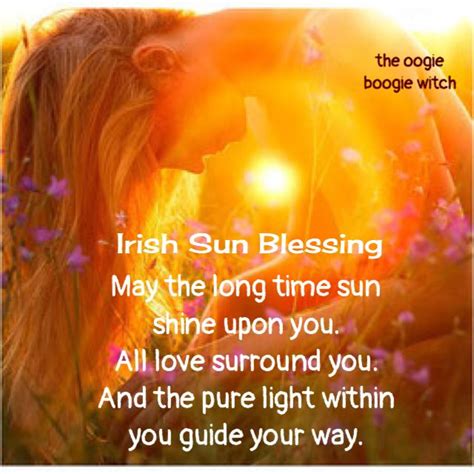 Irish Sun Blessing | Irish prayer, Irish sun, Irish blessing