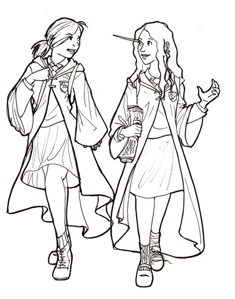 Ginny Weasley Coloring Pages At Getcolorings Free Printable