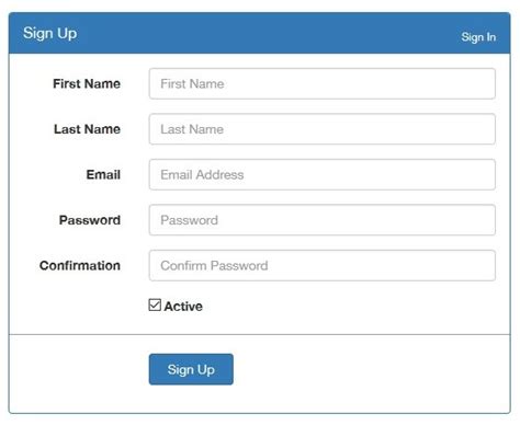 Codeigniter Simple Login Form With Sessions Login Form Login Form