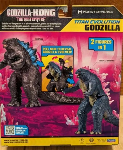 2024 PLAYMATES GODZILLA X Kong The New Empire Titan Evolution Godzilla