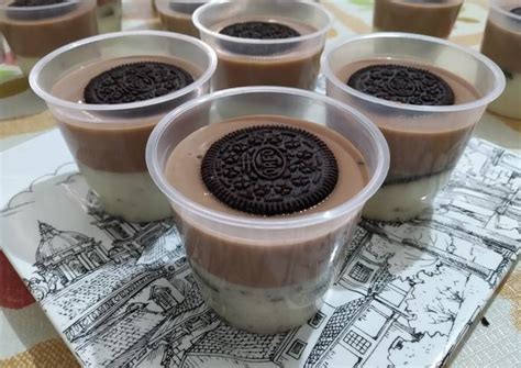 Resep Puding Oreo Milo Oleh Selly Kahuluge Cookpad