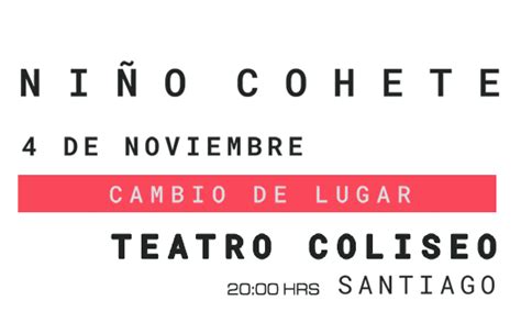 Ni O Cohete En Teatro Coliseo Venta De Entradas Por Punto Ticket