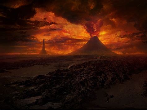 Mount Doom Wallpapers Wallpaper Cave