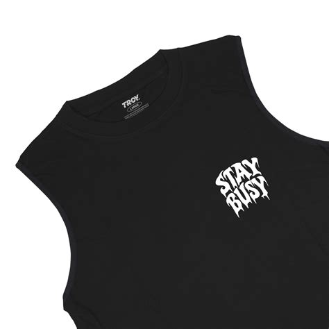 Jual Troy Company Kaos Singlet Hitam Ts Shopee Indonesia