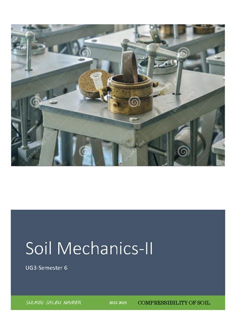 Kou Chapter Of Soil Mechanic Study Of Soil And Its