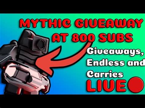 Live Giveaways Endless And Carries Youtube