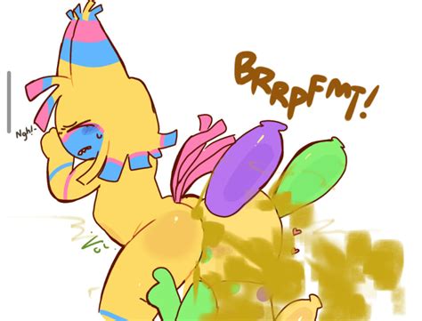 Rule 34 - ass ass grab ass up balloon bent over blush closed eyes dandy