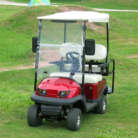 Raysince Battery Operated Golf Cart Four Wheels Electric Golf Scooter