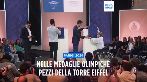 Giochi Olimpici Di Parigi Svelate Le Medaglie In Ognuna Incastonato