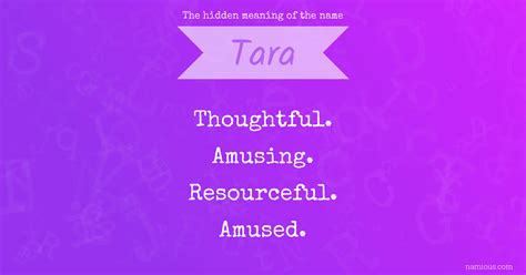 The hidden meaning of the name Tara | Namious