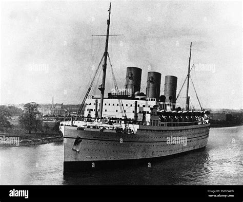 Rms Empress Of Japan A Canadian Pacific Line Ocean Liner Shown Around