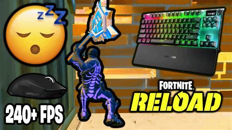 Asmr Fortnite Og Reload Gameplay Chill Keyboard Mouse Sounds