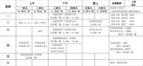 2010级硕士生公共课课表word文档在线阅读与下载无忧文档