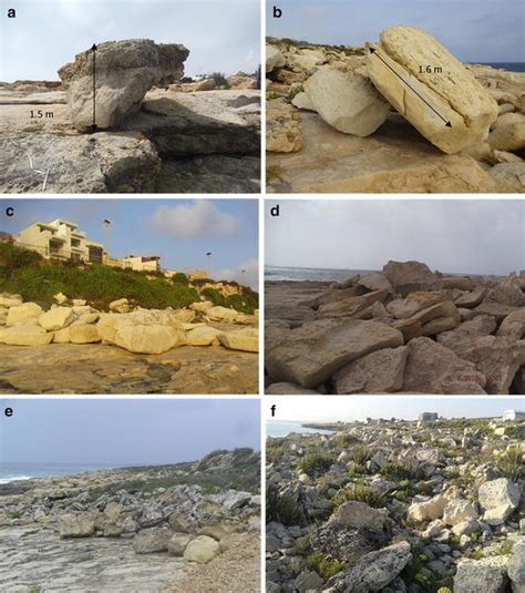 Different Types Of Boulder Settings A Isolated Boulder B Imbricated