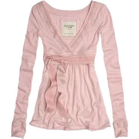 Iso Pink Babydoll Top From Abercrombie And Fitch Depop