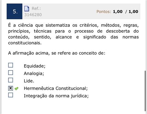 direito constitucional aplicado 1 Estácio Direito Constitucional