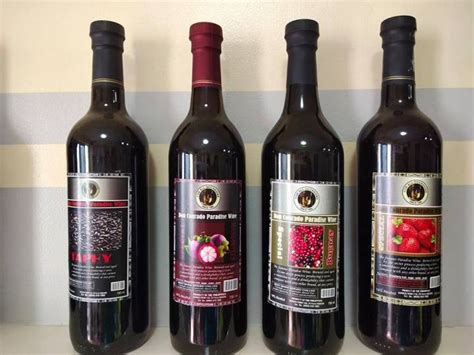 1 X 750ml Strawberry Wine 12 Alcohol Export Quality By Don Conrado