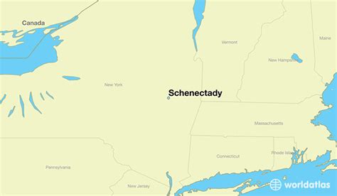 Schenectady County Map