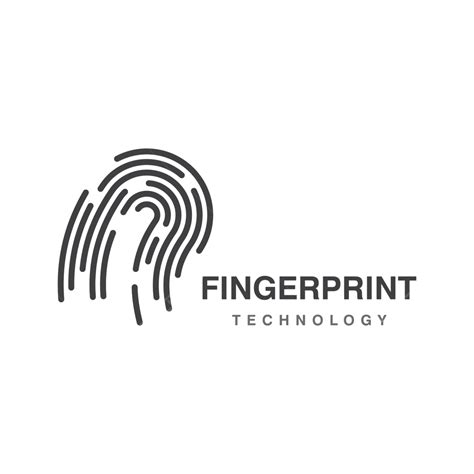 Fingerprint Identification Line Element Vector, Identification, Line, Element PNG and Vector ...