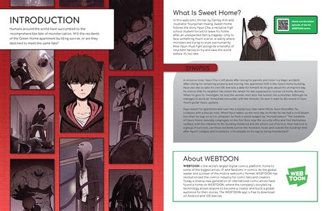 The Official Sweet Home Coloring Book by Carnby Kim, WEBTOON