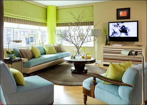 Interior Design Living Room Green And Brown - Living Room : Home Decorating Ideas #DGkb715Vqp