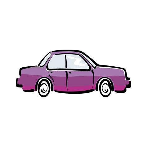 Sedan car vector design in cartoon style 15533871 Vector Art at Vecteezy