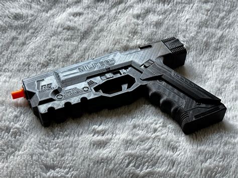 Cyberpunk 2077 militech Pistol non-firing Prop - Etsy