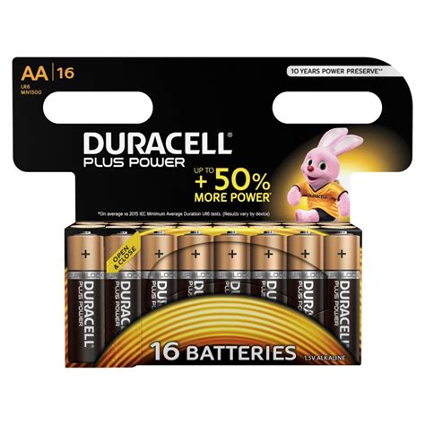 Duracell Plus Power Batteria Monouso Stilo AA Alcalino