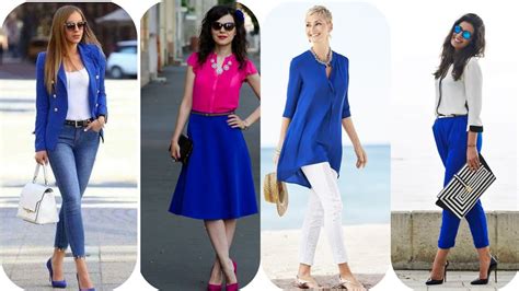 Looks En Color Azul Ideas De Como Combinar Tus Outfits En Color