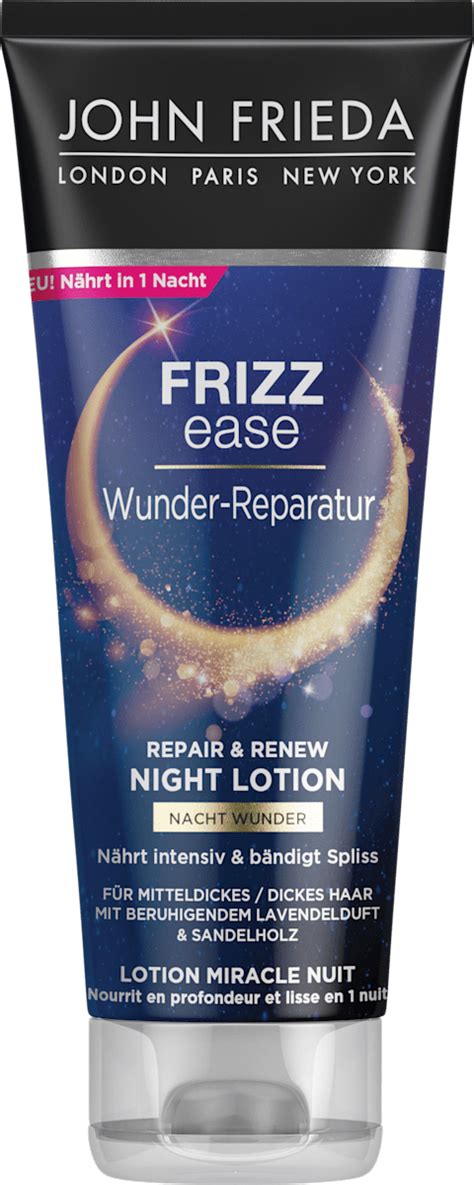 John Frieda Haarkur Night Lotion Frizz Ease Wunder Reparatur Ml