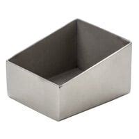 American Metalcraft SSPH4 Rectangular Sugar Caddy Stainless Steel 3 1 4