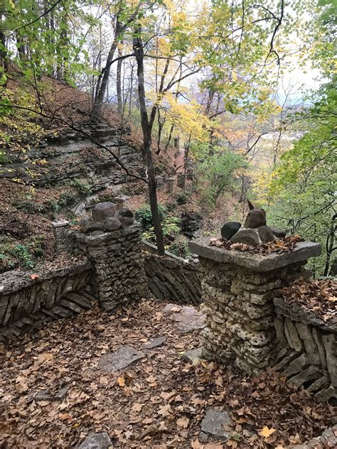 Phelps Park Original Stone Work Limestone Oldest Park In Decorah IA