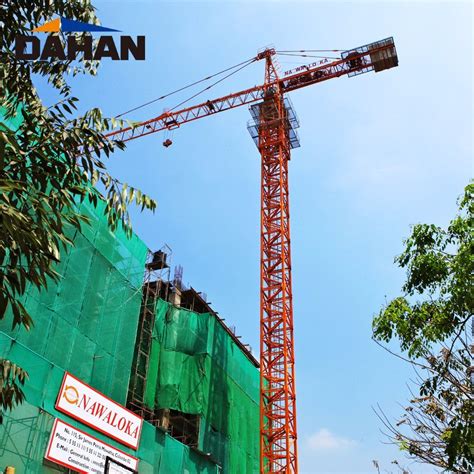 Dahan T Topless Tower Crane Qtz China Tower Crane And Crane