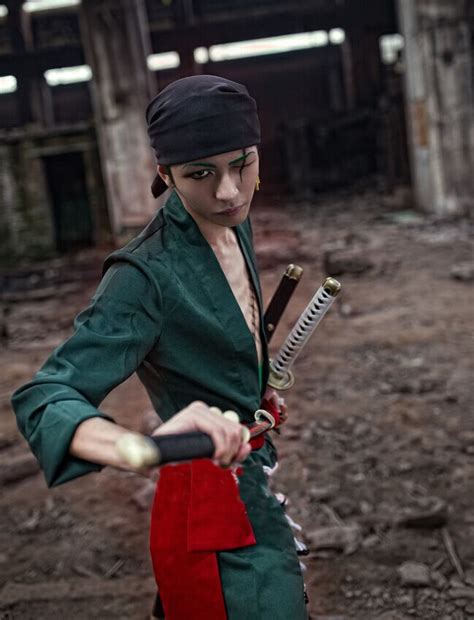 piece roronoa zoro cosplay costume full set custom