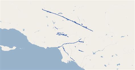 Los Angeles County Alquist Priolo Fault Zones Koordinates