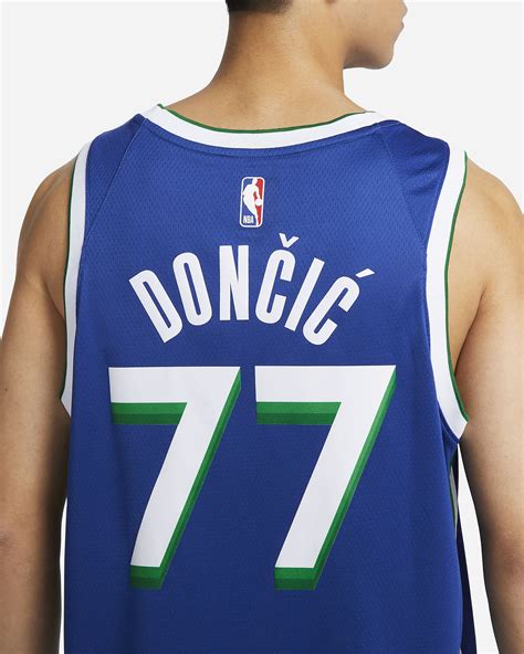 Maillot Nike Dri Fit Nba Swingman Luka Doncic Dallas Mavericks City