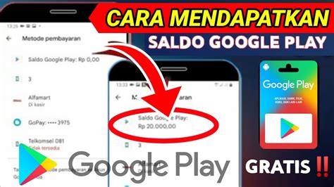 Cara Mendapatkan Saldo Google Play Gratis Terbaru 2024 Claim Saldo