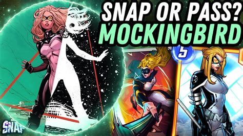 MOCKINGBIRD Details Mechanics Snap Or Pass Marvel Snap