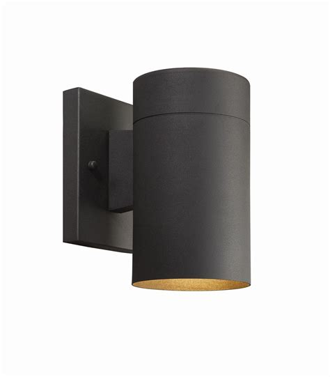 Riga Led Exterior Up And Down Wall Light In Black Artofit