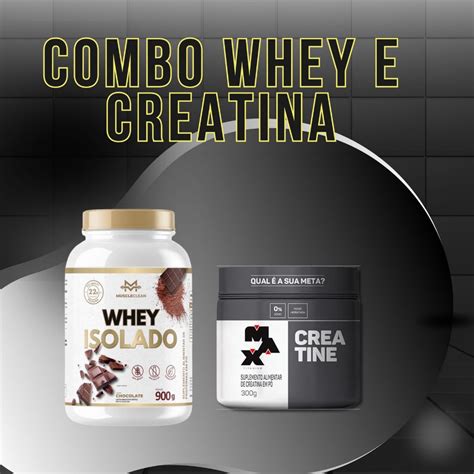 Kit Whey Zero Lactose E Creatina Max Pura G Shopee Brasil