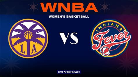 Los Angeles Sparks Vs Indiana Fever 2024 Wnba Regular Season Live