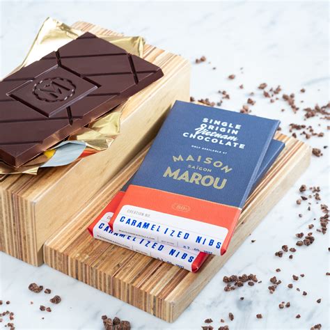 Maison Marou Exclusive Bar Caramelized Nibs 80g Product Maison Marou