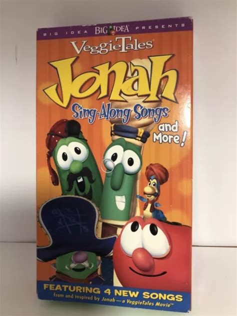 Veggietales Jonah Sing Along Songs Vhs Eur Picclick De