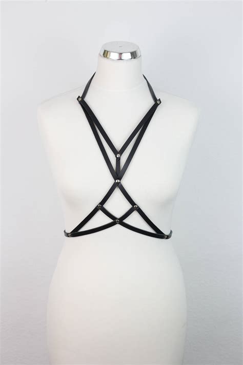 02 Leather BODY HARNESS - Etsy