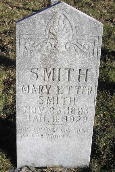 Mary Etter Stapleton Smith Find A Grave Memorial