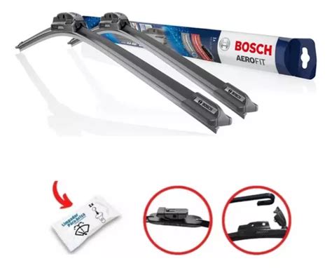 Palhetas Limpador Parabrisa Original Bosch Aerofit Silicone