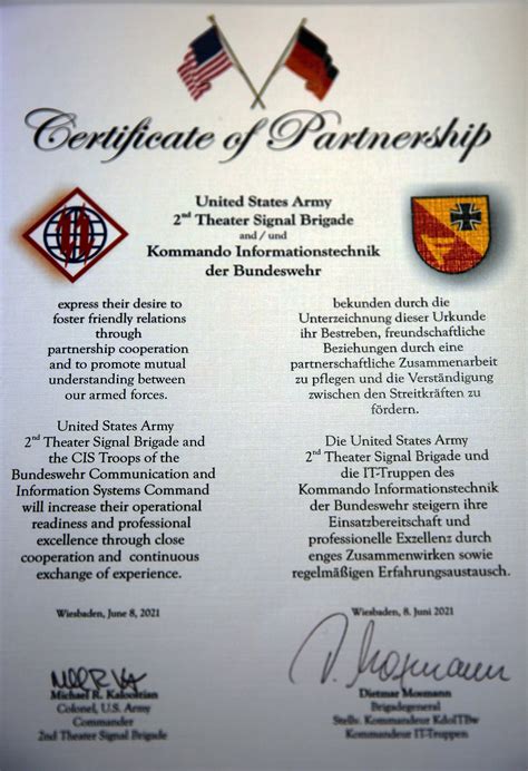 Certificate Of Partnership Template