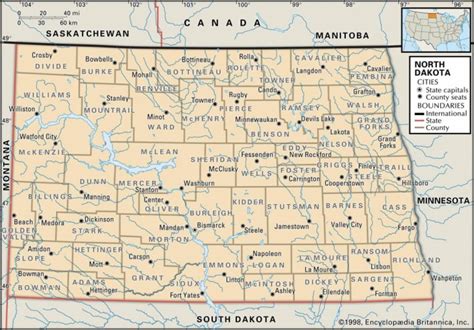 State And County Maps Of North Dakota In Printable Map Of North Dakota Printable Maps