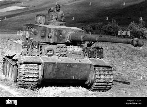 Tiger Tank Black and White Stock Photos & Images - Alamy